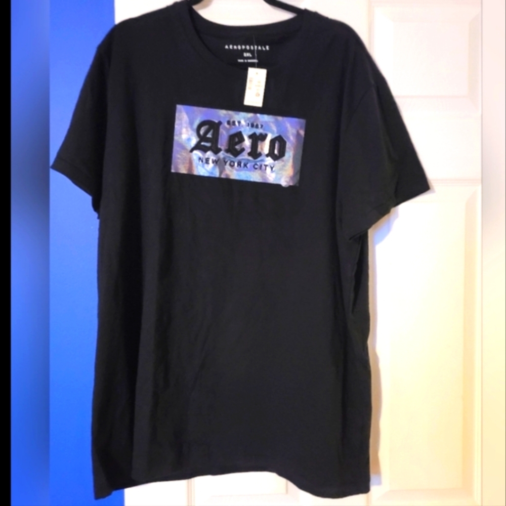 Aero New York City Black T-Shirt